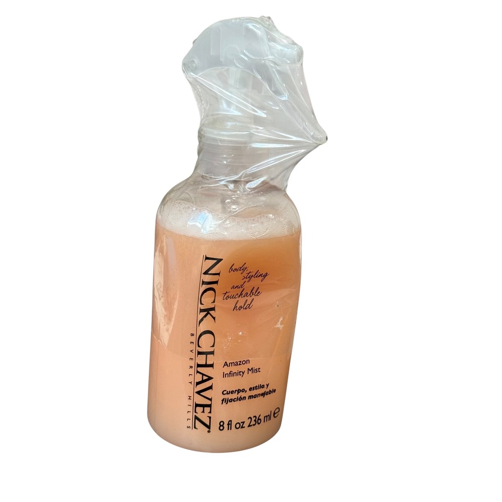 Nick Chavez Amazon Infinity Mist Hair Body Styling Touchable Hold 8 oz Spray NEW